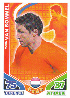 Mark van Bommel Netherlands 2010 World Cup Match Attax #121